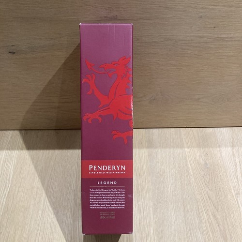 Penderyn single malt empty - single,