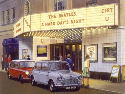 Classic car austin - austin, mini