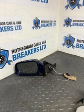 SUBARU IMPREZA (2001) - NS (PASSENGER) ELECTRIC WING MIRROR  IN BLUE