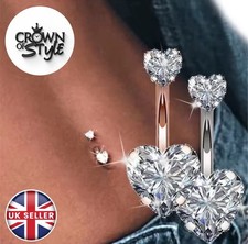 Belly Bar Heart Shape Surgical