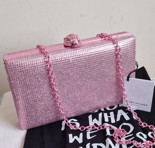 Kurt geiger pink crystal - kurt,