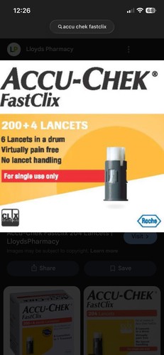 Accu chek fastclix - accu-chek,