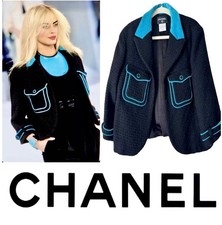 Chanel Vintage 2007 Black Blue