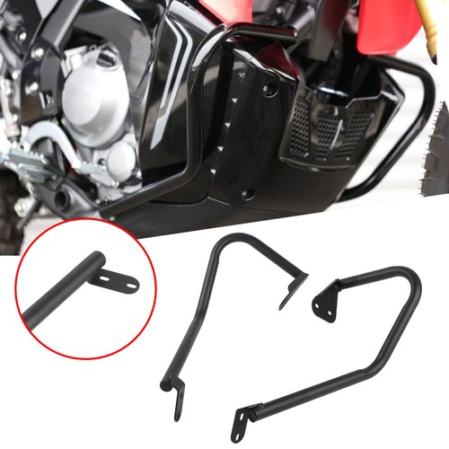 Black engine guard - engine, crash