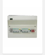 Crabtree Loadstar 10 Way Dual RCD Consumer Unit 100A Main Switch LS10BUB8HI