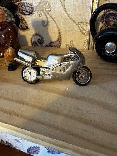 Motorcycle motorbike clock - motorcycle,