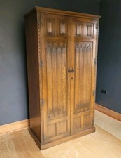 Antique solid oak bedroom - solid,