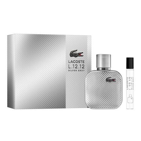 Lacoste sliver grey - lacoste, l.12.12