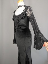 Gothic Victorian Black Lace