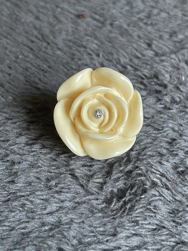Carved plastic flower design - plastic,
