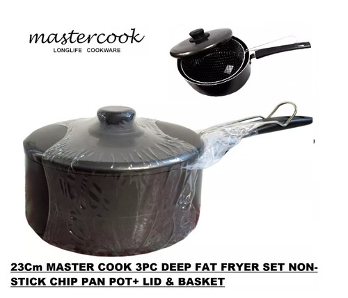 23cm master cook 3pc deep - cook,