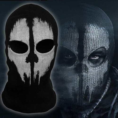 Ghost face mask zorro ninja - face,