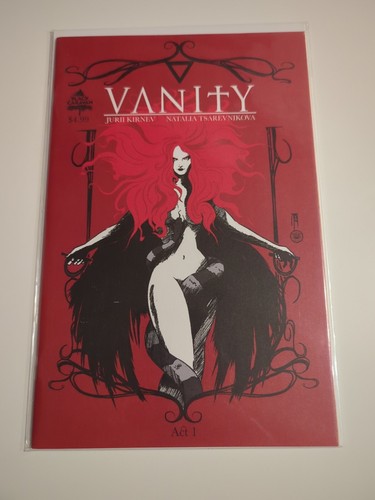Vanity comic book black - comic,