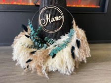 Pampas Grass Wreath - Natural