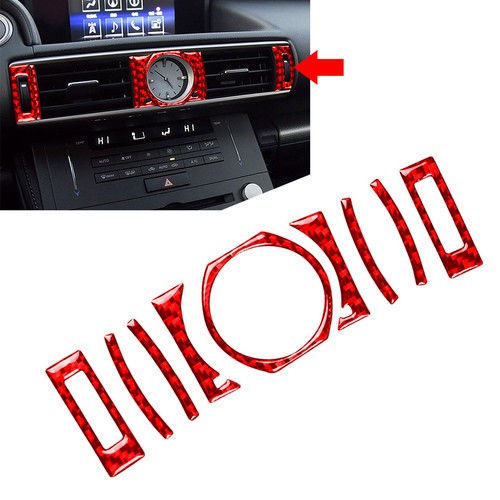 Red center air vent outlet - center,