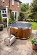 Square Glass Fiber Hot Tub