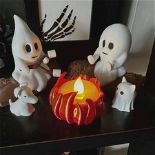 Set halloween ghost campfire - 1,