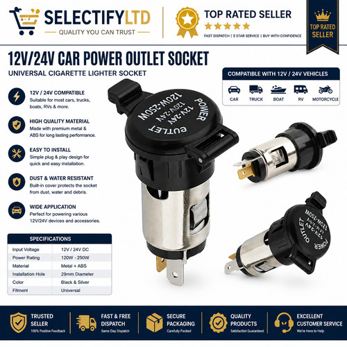 Universal 12v car cigarette - universal,
