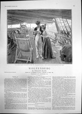 Antique Old Print Wolfenberg