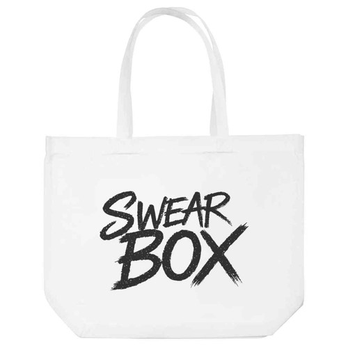 Swear box shopping tote - 'swear,