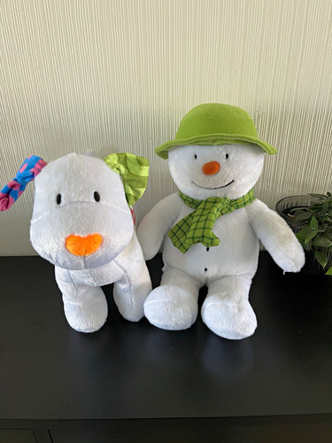 The snowman and - and, snowdog