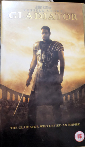 Gladiator vhs video tape - gladiator,,