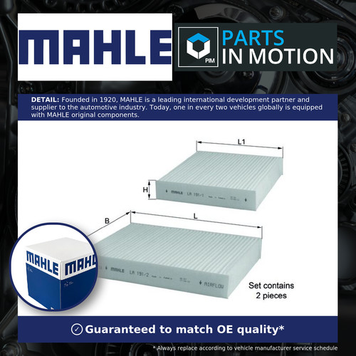 Pollen cabin filter fits - /,