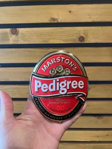 Marston pedigree beer pump - marston’s,