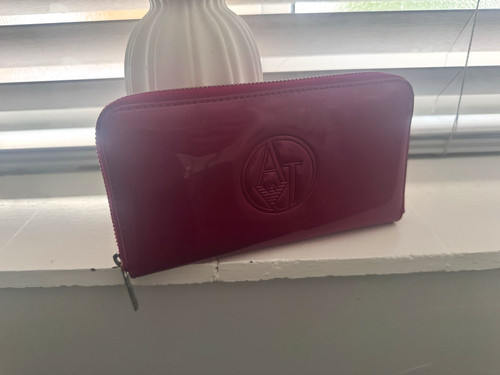 Armani red leather - red,