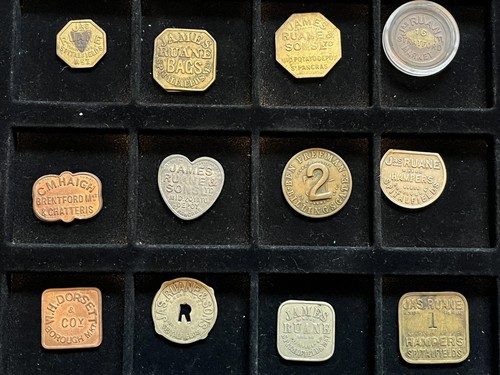 London market token set - london,