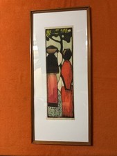 2 x Original Women of Capri by Hans Paule Signed 1933, TE270625/ 398