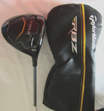 Taylormade RBZ Black Driver /9.5 / Stiff Flex Matrix White Tie X4 55 - Headcov