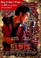 Elvis 2022 movie poster a4 - elvis,