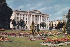 Queens Hotel Cheltenham Gloucestershire Postcard unused corner crease