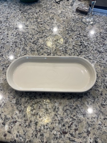 Fiesta ware oval bread - oval,