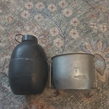 Army issue BCB Canteen Crusader 58 Stainless Steel Cup And Osprey Water Bottle