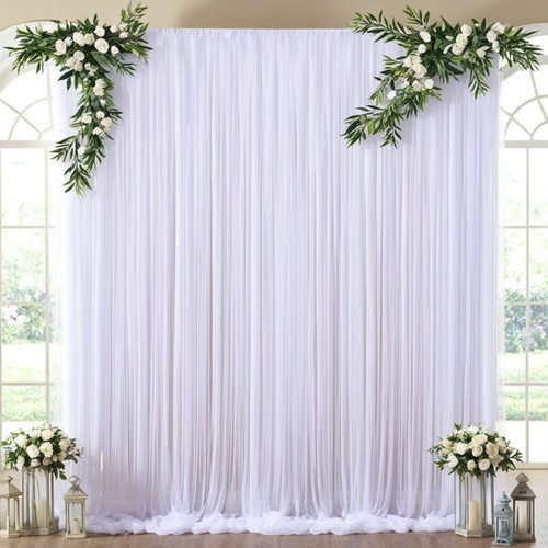 Tulle fabric backdrop - fabric,