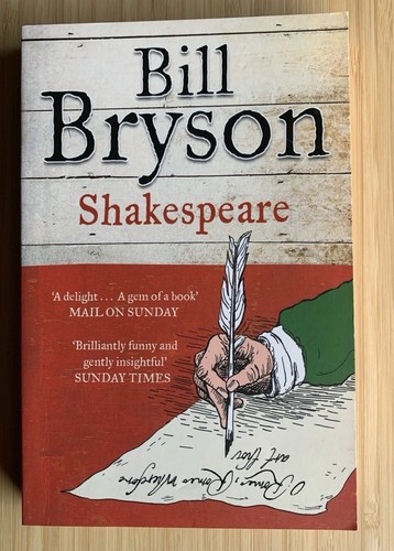Shakespeare bill bryson - shakespeare,