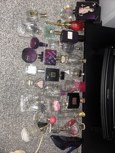 Perfume bottles all - bottles, in