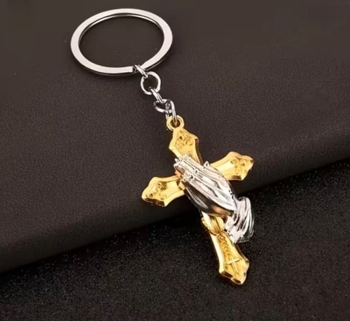 Christian praying hands key - hands,