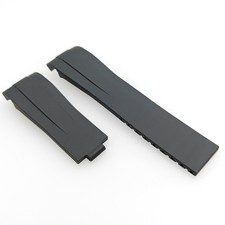 20mm-16mm Black Rubber Curved