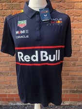 Red Bull Racing Official F1 Formula 1 2025 Mens Team Polo Shirt TM9865 020 L