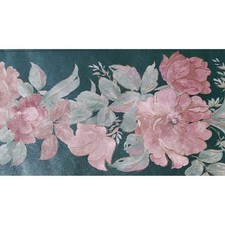 Green Metallic Floral