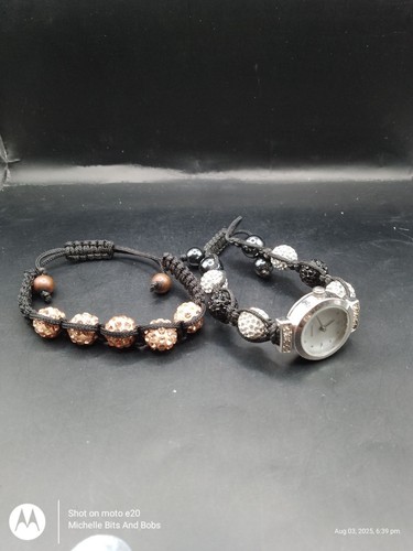 Two shamballa bracelets one - shamballa,