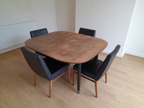 G-Plan 1960s teak dining set