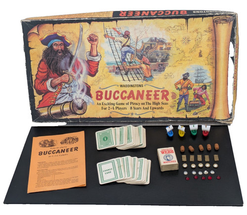 Waddingtons buccaneer board - buccaneer,