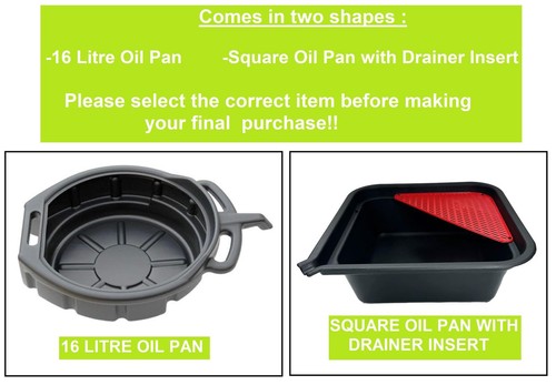 Oil drain pan litre - oil,