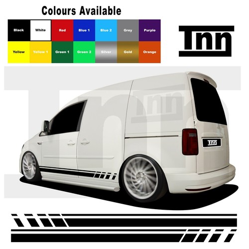 Side stripe stickers for - side, vw