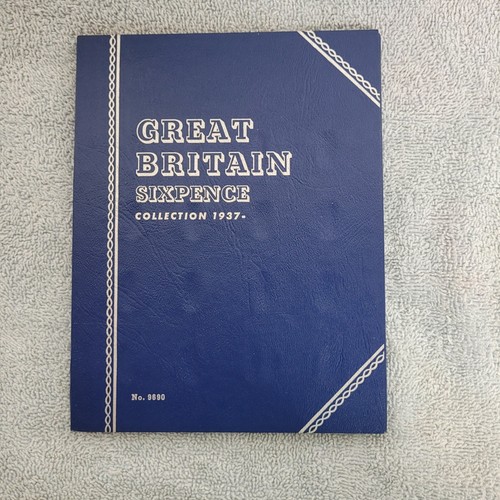 Whitman great britain sixpence - whitman,