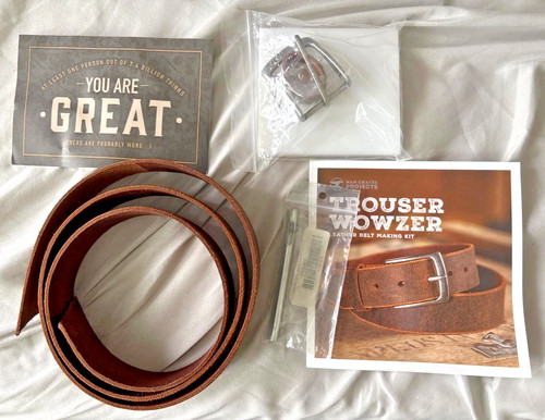 Man crates diy leather belt - diy,